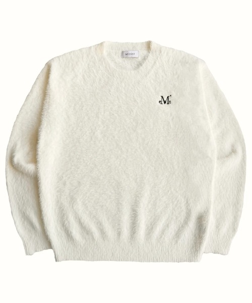 MUCENT(ムセント)の「【日本未発売/WEB限定】MUCENT(ムセント)/アンゴラ オーバーサイズ シャギー ニット/NEUSS ANGORA LOOSE-FIT KNIT(ニット/セーター・レディース・アイボリー/ブラック/チャコールグレー・FREE)」の14枚目の写真