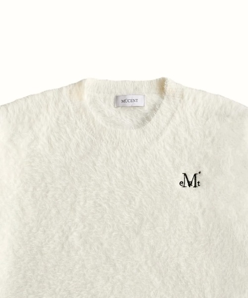 MUCENT(ムセント)の「【日本未発売/WEB限定】MUCENT(ムセント)/アンゴラ オーバーサイズ シャギー ニット/NEUSS ANGORA LOOSE-FIT KNIT(ニット/セーター・レディース・アイボリー/ブラック/チャコールグレー・FREE)」の16枚目の写真