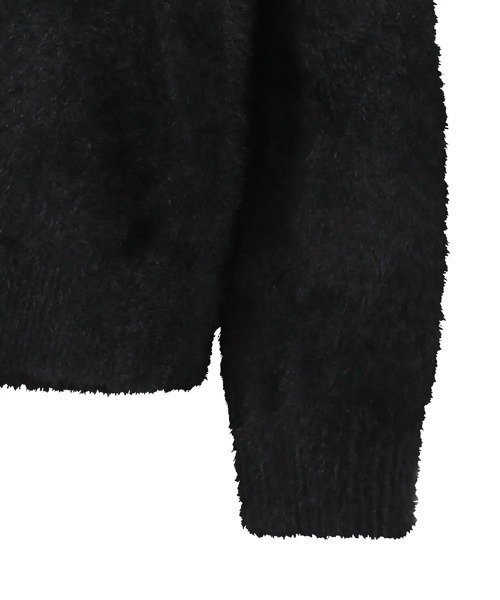 MUCENT(ムセント)の「【日本未発売/WEB限定】MUCENT(ムセント)/アンゴラ オーバーサイズ シャギー ニット/NEUSS ANGORA LOOSE-FIT KNIT(ニット/セーター・レディース・アイボリー/ブラック/チャコールグレー・FREE)」の22枚目の写真