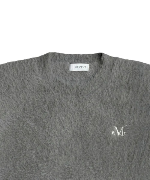 MUCENT(ムセント)の「【日本未発売/WEB限定】MUCENT(ムセント)/アンゴラ オーバーサイズ シャギー ニット/NEUSS ANGORA LOOSE-FIT KNIT(ニット/セーター・レディース・アイボリー/ブラック/チャコールグレー・FREE)」の4枚目の写真