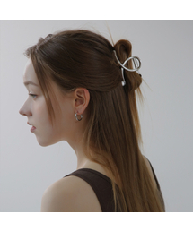 DIEUAMOUR（ディユーアモール）の「Silver Tide Pearl Hair Clip Clamp（ヘアピン）」