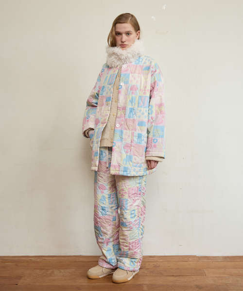 FUN FROM FUN(ファンフロムファン)の「Granny Padding Pants, Multi(スウェットパンツ・レディース・その他・OS)」の8枚目の写真
