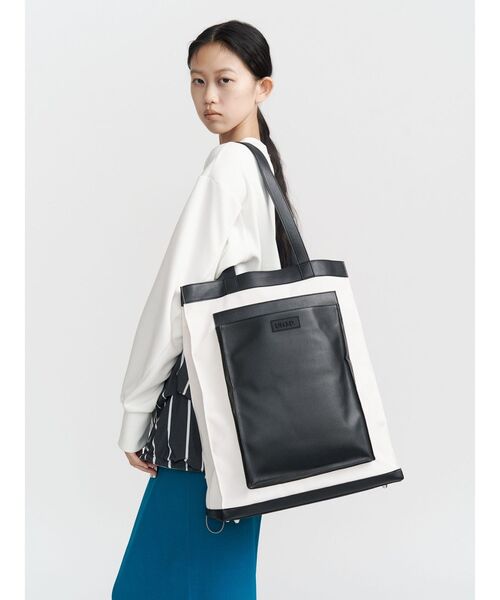 BIG POCKET NYLON TOTE / ビッグポケットナイロントート（トートバッグ