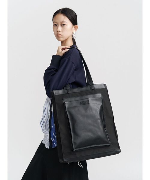 Punkandyo 3枚入り BIG POCKET NYLON TOTE / ビッグポケットナイロントート（トートバッグ