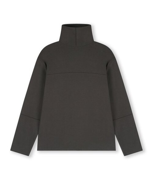 BESLOW(ビースロー)の「LONG SLEEVE TURTLE NECK T-SHIRTS CHARCOAL(Tシャツ/カットソー・メンズ・その他・MEDIUM/SMALL)」の1枚目の写真