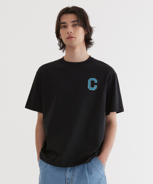 COVERNAT(カバーナット)の「クリーズエフェクトTシャツブラック(Tシャツ/カットソー・レディース・その他・X-SMALL/SMALL/MEDIUM/LARGE/X-LARGE)」の1枚目の写真