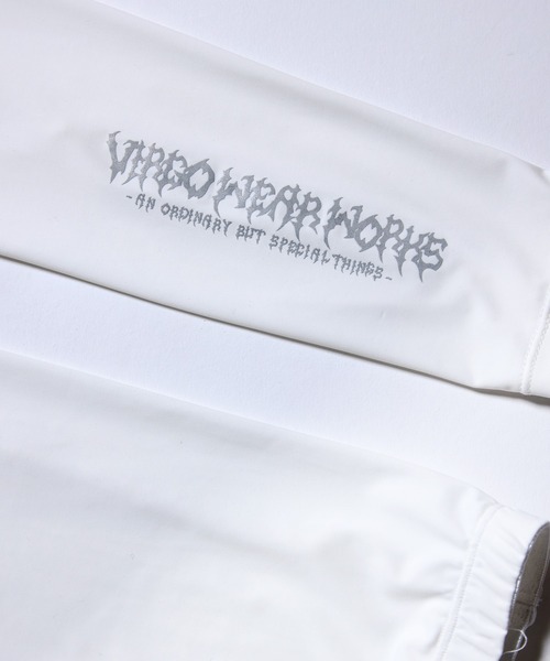 VIRGOwearworks(ヴァルゴウェアワークス)の「VGW ARM COVER2 METAL(アームカバー・メンズ・ホワイト/ブラック・MEDIUM/LARGE)」の9枚目の写真