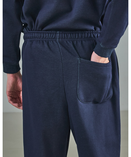 ABAHOUSE（アバハウス）の「リバーフリース カラースウェットパンツ / イージーパンツ / セットアップ対応（スウェットパンツ・メンズ・ブラウン/ネイビー/ベージュ・46/48）」の6枚目の写真