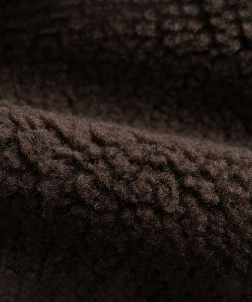 WILD BRICKS(ワイルドブリックス)の「W24 FLEECE VEST (dark brown)(ベスト・メンズ・その他・MEDIUM/LARGE/X-LARGE)」の9枚目の写真