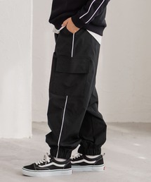 coca（coca） | キッズ ラインカーゴジョガーパンツ(スウェットパンツ)