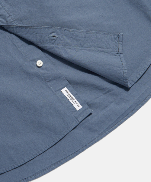 ESPIONAGE(エスピオナジ)の「クレスト ロゴ S/S オーバーシャツ デニム ブルー(シャツ/ブラウス・レディース・その他・MEDIUM/LARGE/X-LARGE)」の8枚目の写真