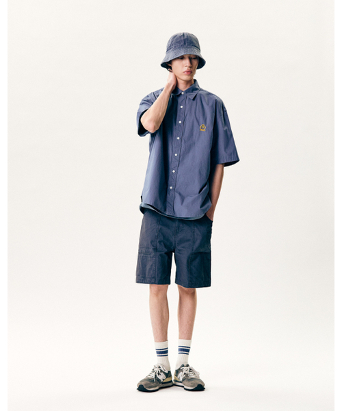 ESPIONAGE(エスピオナジ)の「クレスト ロゴ S/S オーバーシャツ デニム ブルー(シャツ/ブラウス・レディース・その他・MEDIUM/LARGE/X-LARGE)」の10枚目の写真