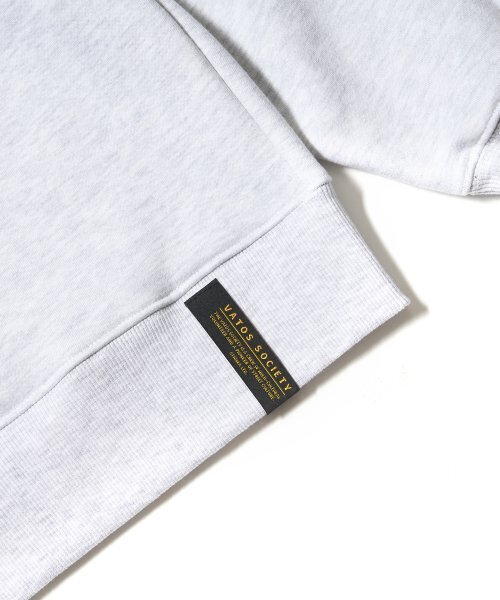 STIGMA(スティグマ)の「ZIPPER OVERSIZED ZIP UP HOODIE WHITE MELANGE(パーカー・メンズ・その他・LARGE/MEDIUM/X-LARGE)」の8枚目の写真