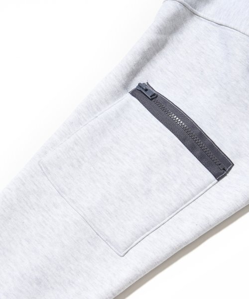 STIGMA(スティグマ)の「ZIPPER OVERSIZED ZIP UP HOODIE WHITE MELANGE(パーカー・メンズ・その他・LARGE/MEDIUM/X-LARGE)」の10枚目の写真