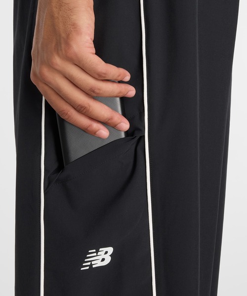NEW BALANCE(ニューバランス)の「ウーブンワイドパンツ(スウェットパンツ・メンズ・ブラック/ライトグレー/ネイビー・SMALL/MEDIUM/LARGE/X-LARGE/XX-LARGE)」の9枚目の写真