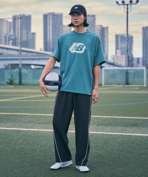 NEW BALANCE(ニューバランス)の「ウーブンワイドパンツ(スウェットパンツ・メンズ・ブラック/ライトグレー/ネイビー・SMALL/MEDIUM/LARGE/X-LARGE/XX-LARGE)」の4枚目の写真