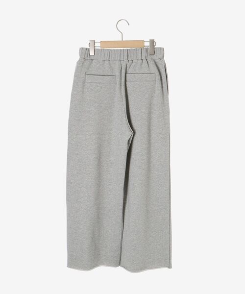 le.coeur blanc(ルクールブラン)の「スウェットイージーワイドパンツ(スウェットパンツ・レディース・ライトグレー/アイボリー・38)」の16枚目の写真