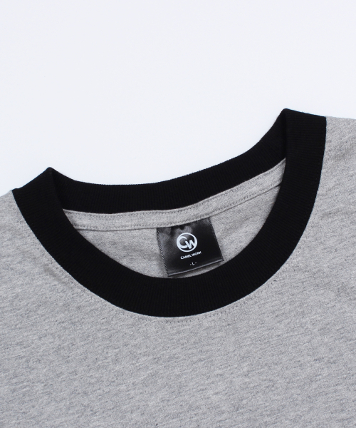 CAMEL WORK(キャメルワーク)の「ウィアルド リンガー 半袖Tシャツ(グレー)(Tシャツ/カットソー・メンズ・その他・MEDIUM/LARGE/X-LARGE)」の5枚目の写真