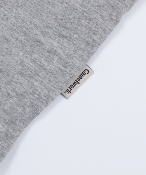 CAMEL WORK(キャメルワーク)の「ウィアルド リンガー 半袖Tシャツ(グレー)(Tシャツ/カットソー・メンズ・その他・MEDIUM/LARGE/X-LARGE)」の7枚目の写真