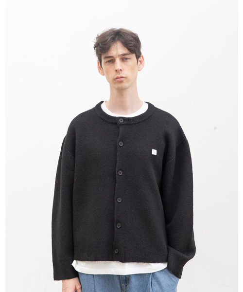 CHAMBROS（チャンブロス）の「ラウンドネッククロップニットカーディガン[ブラック]（カーディガン/ボレロ・レディース・その他・MEDIUM/LARGE/X-LARGE）」の4枚目の写真