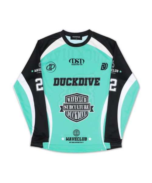DUCKDIVE(ダックダイブ)の「オフロードメッシュロングスリーブミント(Tシャツ/カットソー・メンズ・その他・LARGE/X-LARGE/MEDIUM)」の1枚目の写真