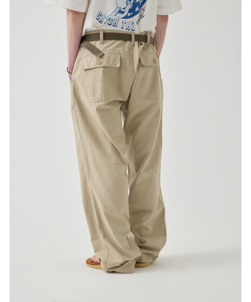 NAMERCLOTHING（ネイマークローディング）の「25SS RUGGED FATIGUE PANTS BEIGE（その他パンツ・レディース・その他・LARGE/X-LARGE/MEDIUM）」の5枚目の写真