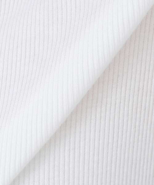 JOURNAL STANDARD LUXE(ジャーナルスタンダード ラックス)の「テレコ クルーネックプルオーバー(Tシャツ/カットソー・レディース・ホワイト/ブラック・FREE)」の9枚目の写真