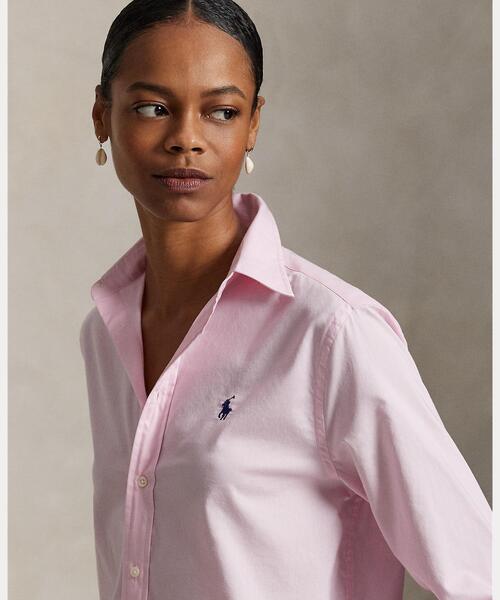 クラシック フィット コットン ツイル シャツ（シャツ/ブラウス