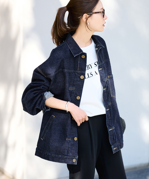≪追加≫エクストララージデニムジャケット（デニムジャケット