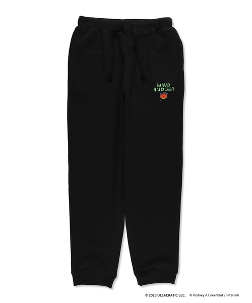WIND AND SEA（ウィンダンシー）の「PARAPPA x DE LA SOUL x WDS SWEATPANT（スウェットパンツ・メンズ・グレー/ブラック・L/XL/M）」の2枚目の写真