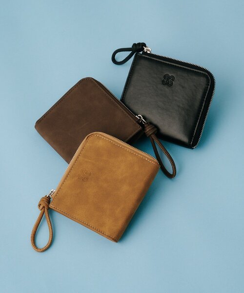 Kastane（カスタネ）の「【Kolors Like You】Square Wallet（財布・レディース・キャメル/ブラウン/ブラック・FREE）」の4枚目の写真