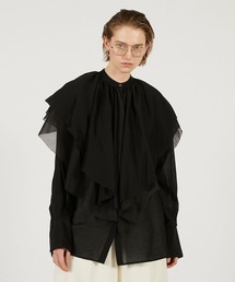 PRANK PROJECT | ボリュームラッフル2WAYトップ / Volume Ruffled 2WAY Top(シャツ/ブラウス)