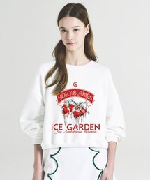 ICE GARDEN A.508（アイス ガーデン エイオーゴンパル）の「Holly Berries Print Sweatshirt（スウェット）」