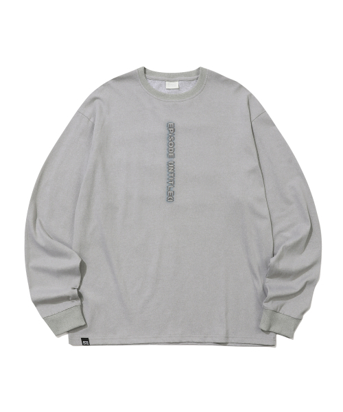 EPISODE UNTITLED(エピソードアンタイトルド)の「PRINTING PATCH PIGMENT LONG SLEEVES_SAND(Tシャツ/カットソー・レディース・その他・2/3)」の2枚目の写真