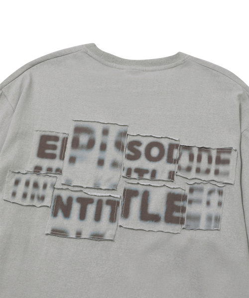 EPISODE UNTITLED(エピソードアンタイトルド)の「PRINTING PATCH PIGMENT LONG SLEEVES_SAND(Tシャツ/カットソー・レディース・その他・2/3)」の7枚目の写真