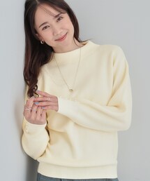 SHOO・LA・RUE | 【洗濯機可/S-LL/毛玉になりにくい】お袖パールで上品な ハイネックニット(ニット/セーター)