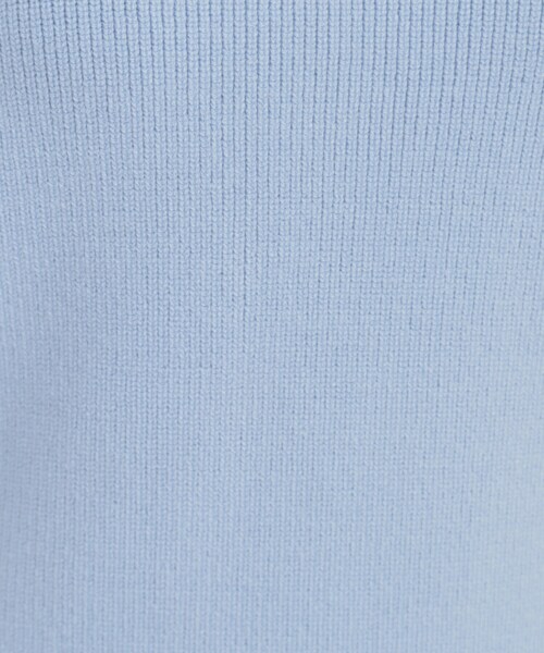 SHOO・LA・RUE（シューラルー）の「【洗濯機可/S-LL/毛玉になりにくい】お袖パールで上品な ハイネックニット（ニット/セーター・レディース・ネイビー/ライトグレー/グリーン系/ピンク系/アイボリー/ライトブルー・01/02/03/04）」の10枚目の写真