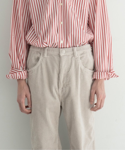 KAIKO（カイコー）の「KAIKO Colored cord flares（その他パンツ・メンズ・ライトベージュ・1/2/3）」の7枚目の写真