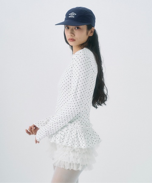 FEKETE(フェケテ)の「frill long sleeve tee / フリルロンT(Tシャツ/カットソー・レディース・ホワイト/グレー系その他/ホワイト系その他・SMALL/LARGE/MEDIUM)」の13枚目の写真