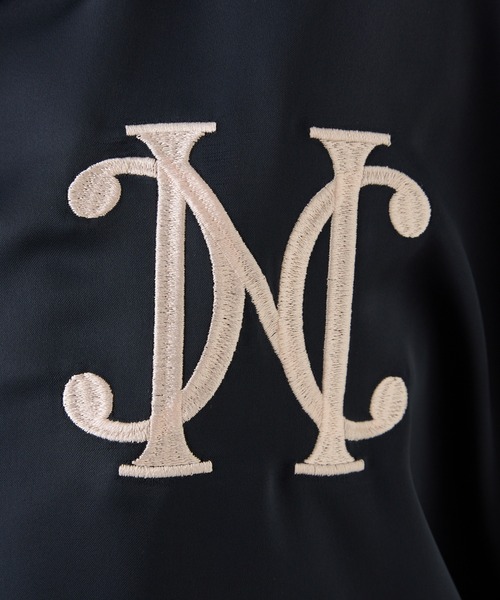 one after another NICE CLAUP（ワンアフターアナザーナイスクラップ）の「【premium order】ロゴ入りスカジャン（スカジャン・レディース・アイボリー/ピンク/ネイビー・FREE）」の5枚目の写真