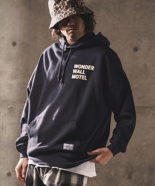 セール】mpa4014-Over Silhouette Hoodie パーカー(26SSSW01