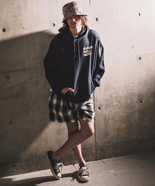 WONDER WALL MOTEL(ワンダーウォールモーテル)の「mpa4014-Over Silhouette Hoodie パーカー(26SSSW01)(パーカー・メンズ・ブラック/ネイビー/ライトグレー・XL/L/M)」の8枚目の写真