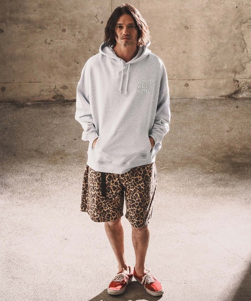 WONDER WALL MOTEL(ワンダーウォールモーテル)の「mpa4014-Over Silhouette Hoodie パーカー(26SSSW01)(パーカー・メンズ・ブラック/ネイビー/ライトグレー・XL/L/M)」の19枚目の写真