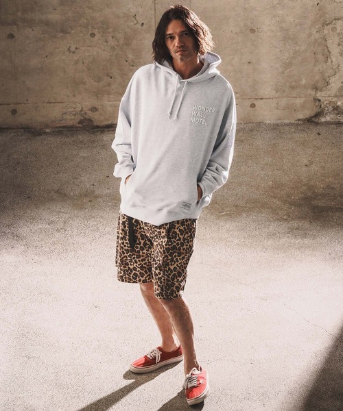 WONDER WALL MOTEL(ワンダーウォールモーテル)の「mpa4014-Over Silhouette Hoodie パーカー(26SSSW01)(パーカー・メンズ・ブラック/ネイビー/ライトグレー・XL/L/M)」の20枚目の写真