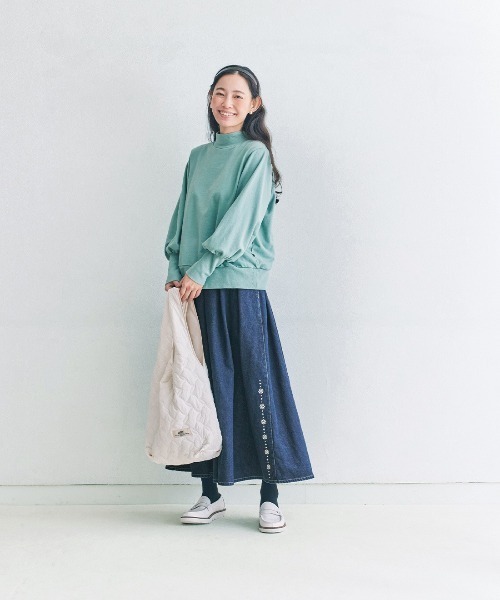 and myera（アンド マイラ）の「ａｎｄ　ｍｙｅｒａ　スノーボールのようなキルトバッグ（トートバッグ・レディース・ホワイト・ONE SIZE）」の5枚目の写真