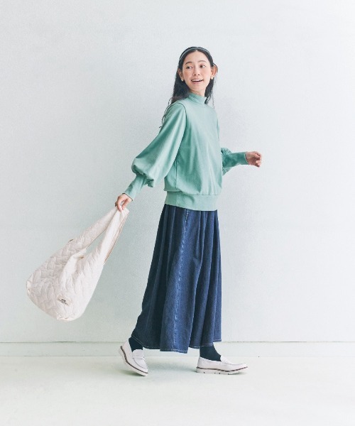 and myera（アンド マイラ）の「ａｎｄ　ｍｙｅｒａ　スノーボールのようなキルトバッグ（トートバッグ・レディース・ホワイト・ONE SIZE）」の6枚目の写真