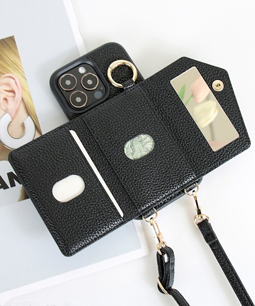 Fun & Daily(ファンアンドデイリー)の「Multi Card iPhone 16 17 Case Pro ProMax / アイフォンケース&カバー(スマホケース/カバー・レディース・ベージュ/ブラック/ホワイト・iPhone 16/iPhone 16 Pro/iPhone 17/iPhone 17 Pro/iPhone 17 Pro Max/iPhone 16 Pro Max)」の7枚目の写真