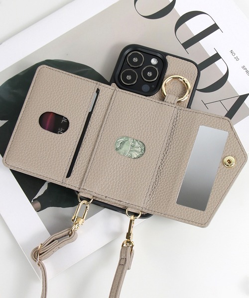 Fun & Daily(ファンアンドデイリー)の「Multi Card iPhone 16 17 Case Pro ProMax / アイフォンケース&カバー(スマホケース/カバー・レディース・ベージュ/ブラック/ホワイト・iPhone 16/iPhone 16 Pro/iPhone 17/iPhone 17 Pro/iPhone 17 Pro Max/iPhone 16 Pro Max)」の11枚目の写真