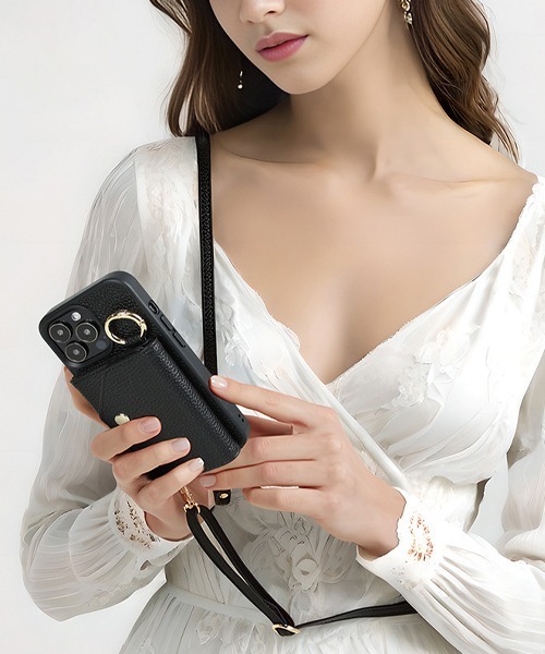 Fun & Daily(ファンアンドデイリー)の「Multi Card iPhone 16 17 Case Pro ProMax / アイフォンケース&カバー(スマホケース/カバー・レディース・ベージュ/ブラック/ホワイト・iPhone 16/iPhone 16 Pro/iPhone 17/iPhone 17 Pro/iPhone 17 Pro Max/iPhone 16 Pro Max)」の14枚目の写真