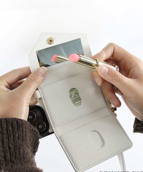 Fun & Daily(ファンアンドデイリー)の「Multi Card iPhone 16 17 Case Pro ProMax / アイフォンケース&カバー(スマホケース/カバー・レディース・ベージュ/ブラック/ホワイト・iPhone 16/iPhone 16 Pro/iPhone 17/iPhone 17 Pro/iPhone 17 Pro Max/iPhone 16 Pro Max)」の17枚目の写真